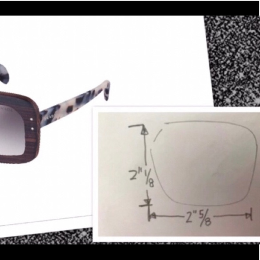 Authentic Prada Raw Sunglasses - Picture 6 of 7